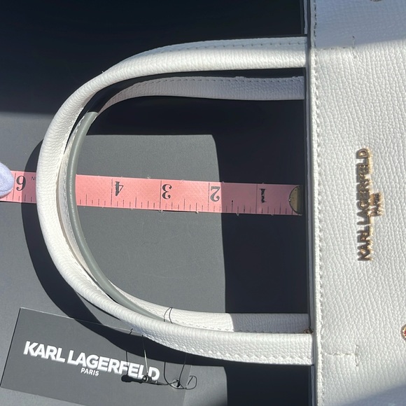 NWT Karl Lagerfeld “MAYBELLE” Satchel/Crossbody Bags - Picture 14 of 16